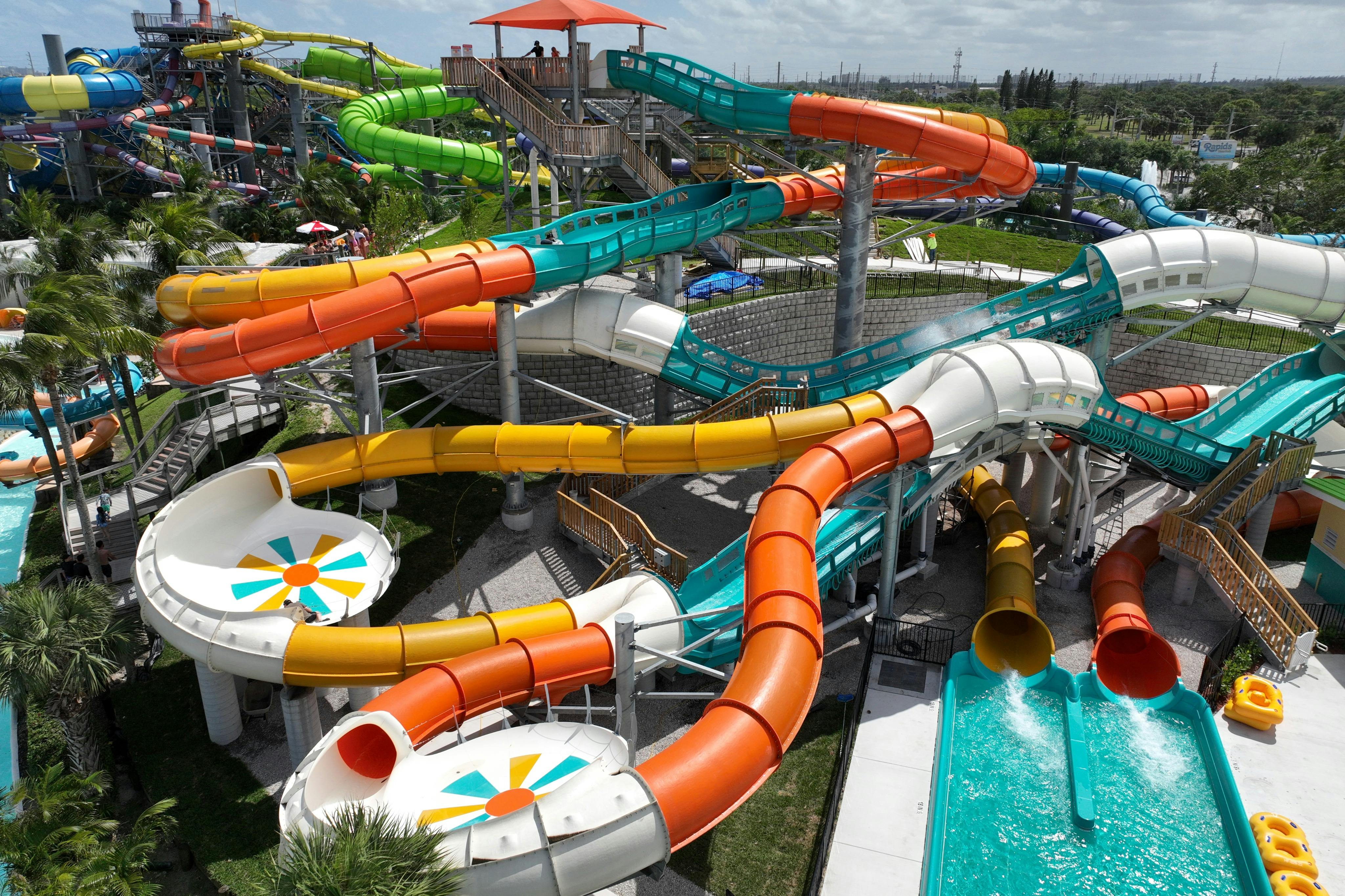 Parque acuático Rapids: Entrada