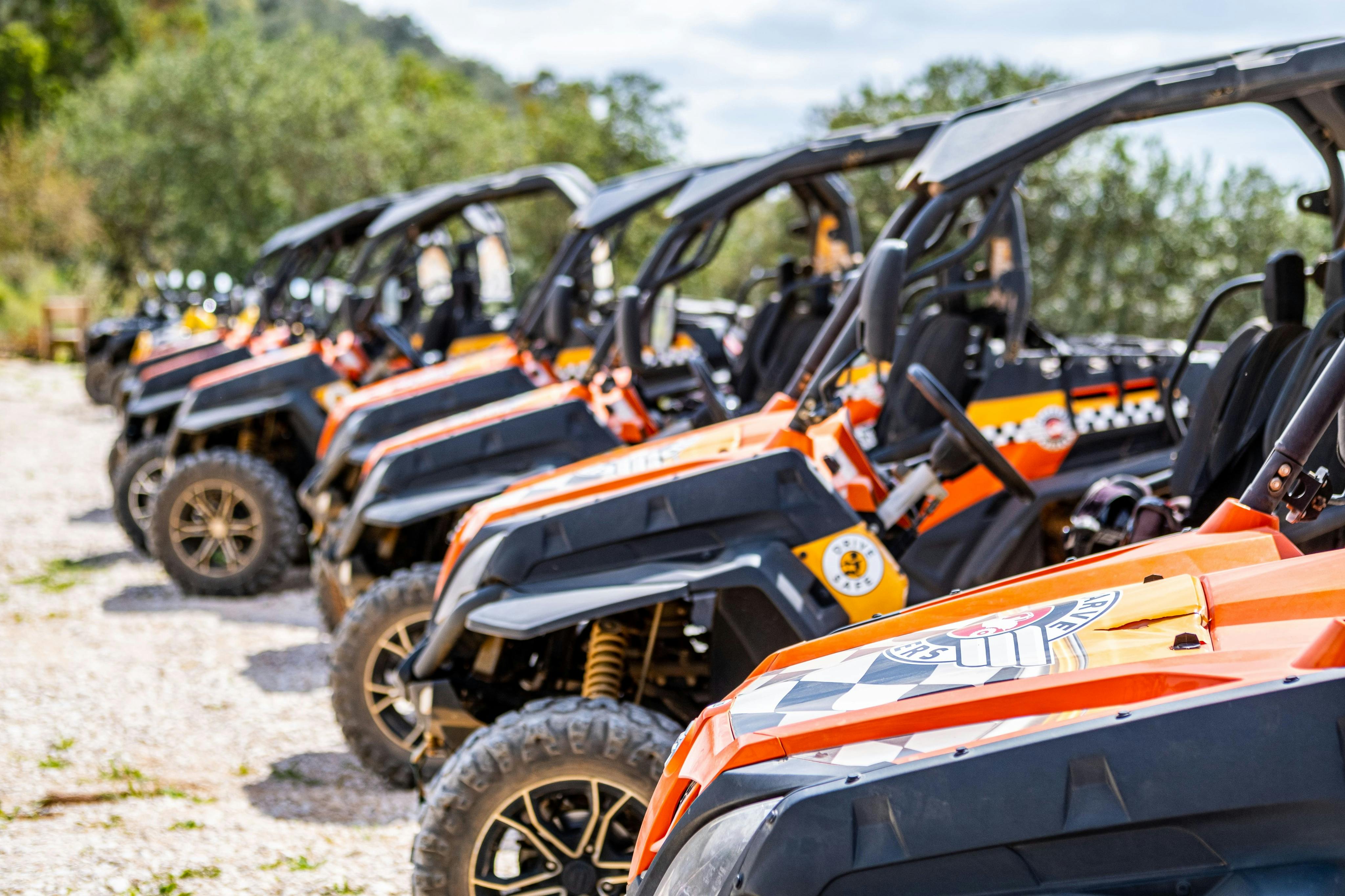 All-terrain buggy tour in the Algarve, new, high-quality fleet.