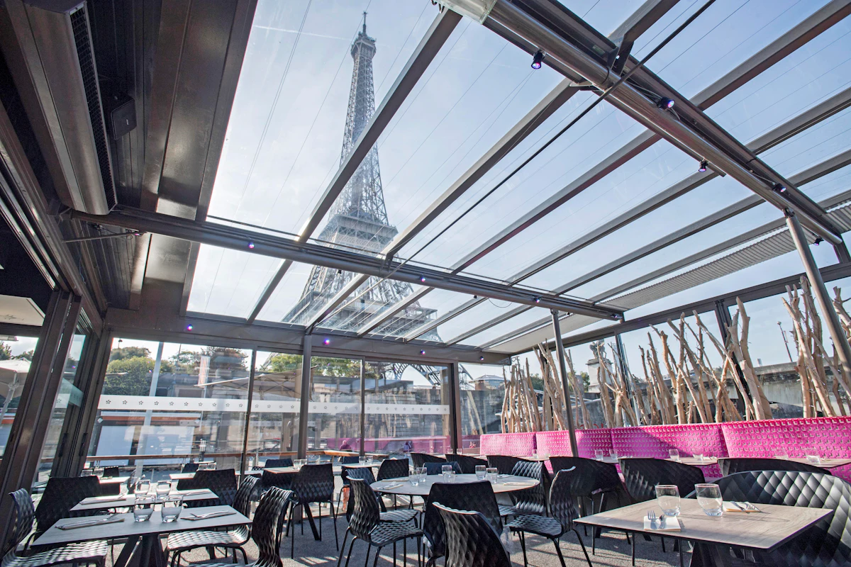 Seine River: Cruise with Audio Guide + Dinner at Le Bistro Parisien