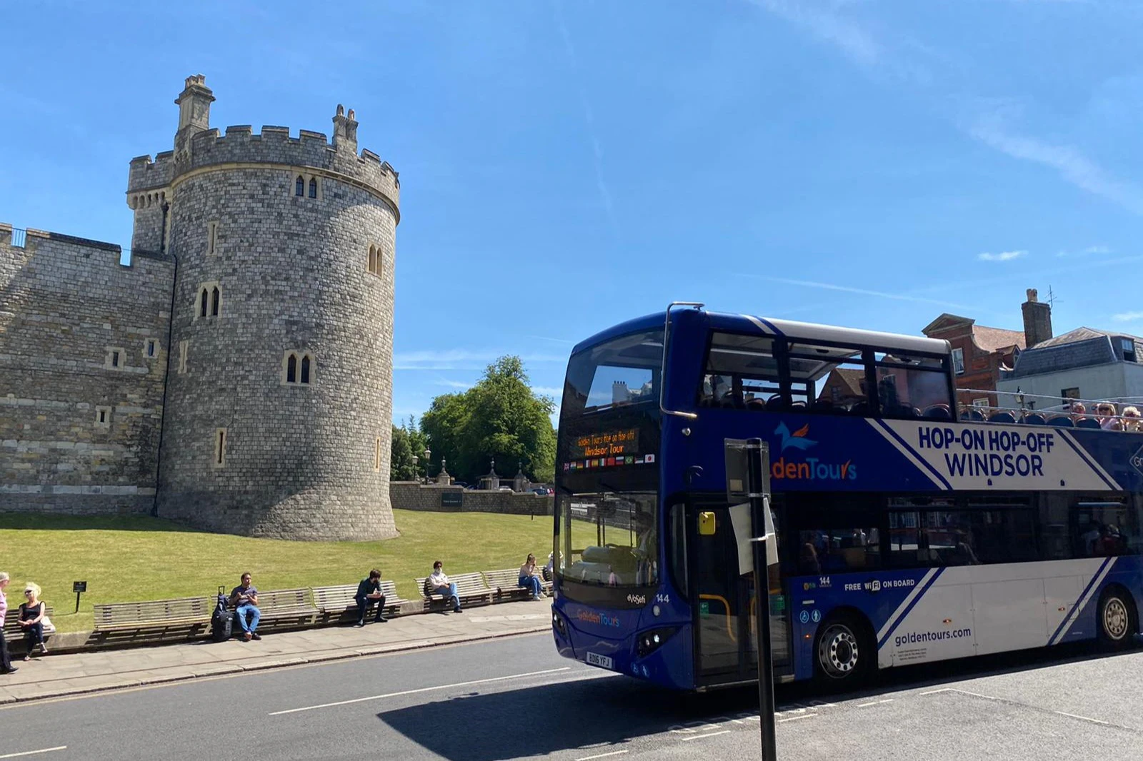 Windsor London: 24-Hr Open Top Hop-on Hop-off Bus Tour + Audio Guide