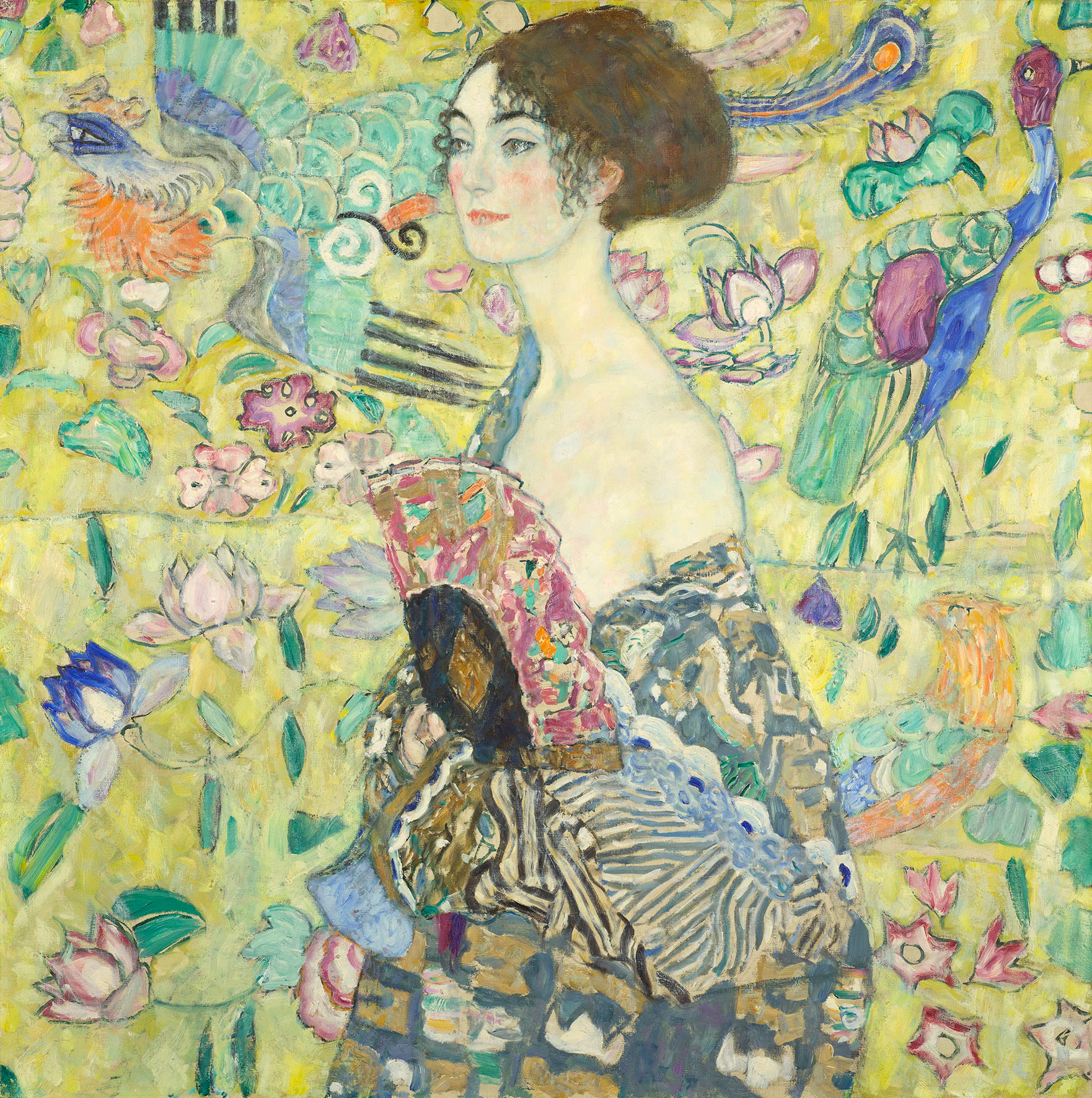 展览 持扇女子 古斯塔夫 克林姆特的最后一部作品 美景宫 Tiqets Com