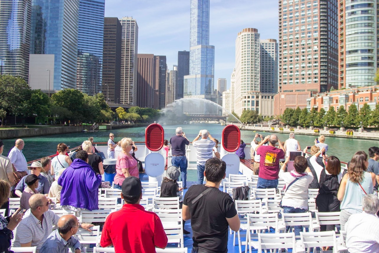 Chicago Excursión de 45 minutos en crucero arquitectónico por el río - Alojamientos en Chicago