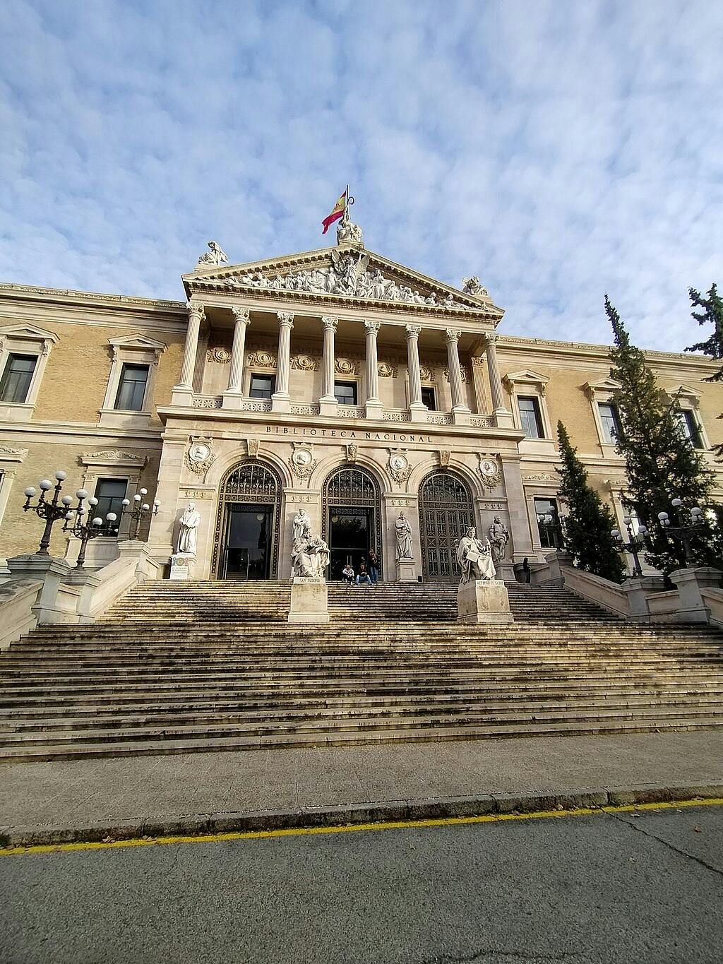 National Library of Spain in Madrid
