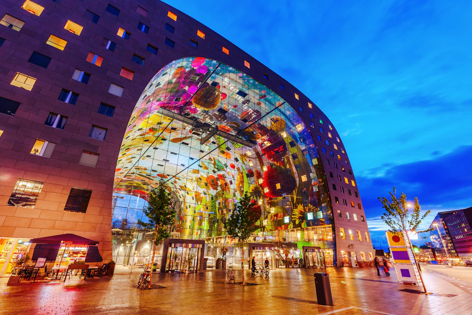 De Markthal Market, Rotterdam