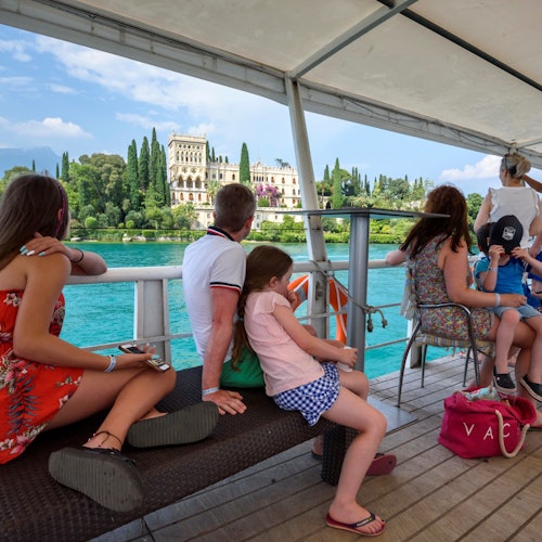Garda Island from the Ship Mincio