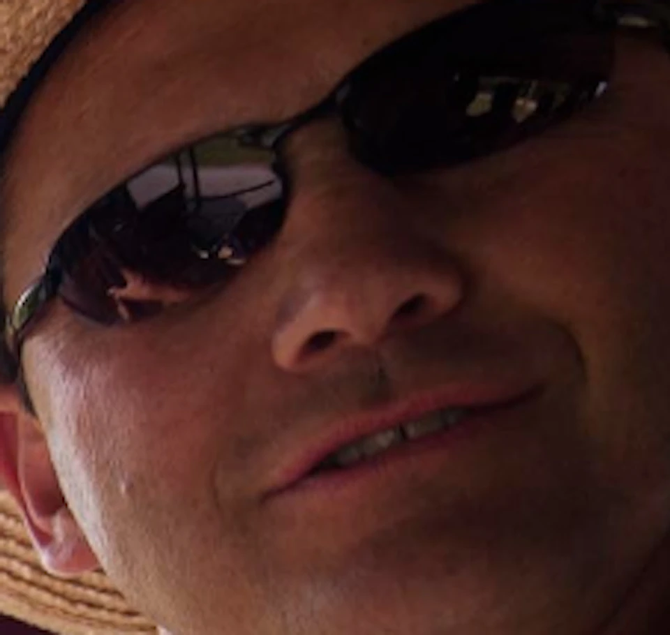 Amish Man in Buggy