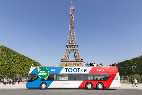 Tootbus ：パリの環境に優しいキッズツアー(即日発券)