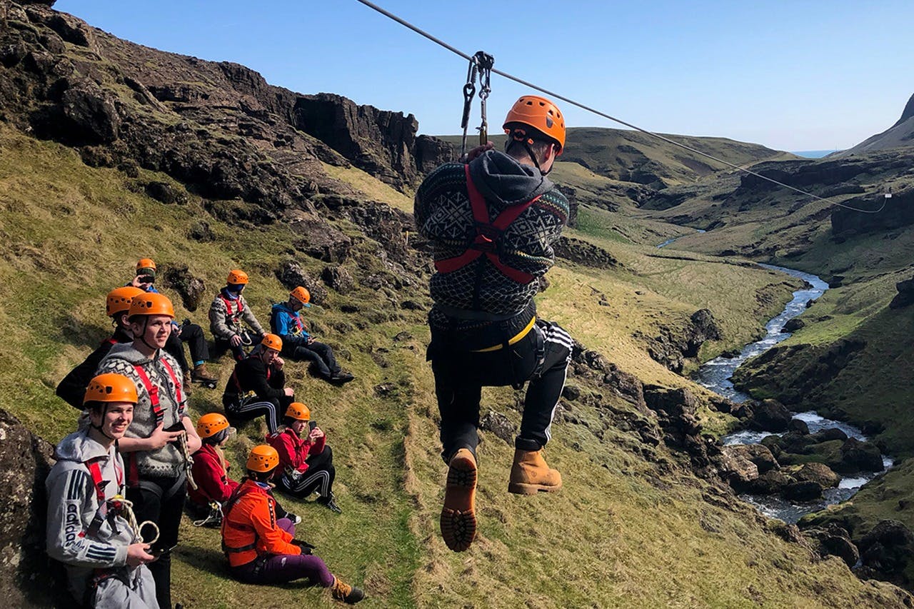Zipline Iceland