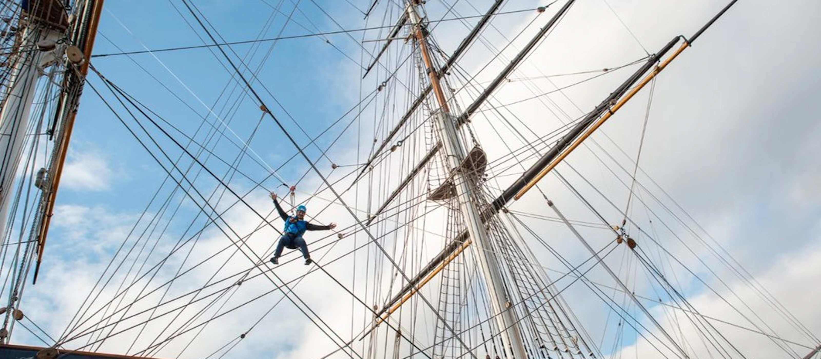 Cutty Sark: Ticket für den Mastaufstieg
