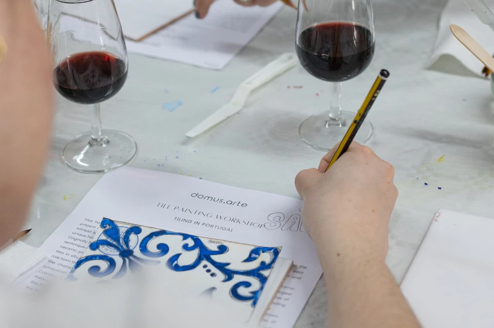 Tile Painting at Domus Arte