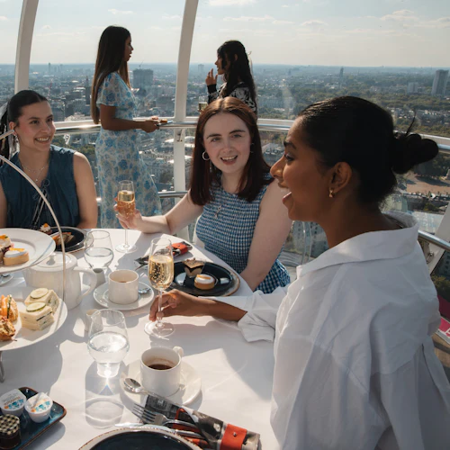London Eye: Fast Track Ticket + Afternoon Tea Experience + Lounge Access - Photo 3