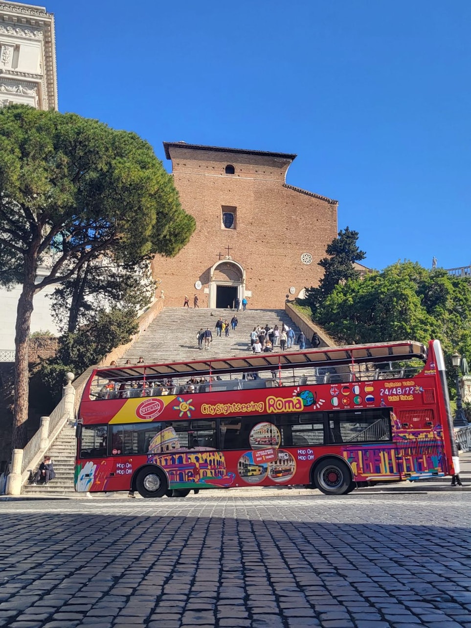 City Sightseeing Roma: Passeio de ônibus aberto hop-on hop-off - Acomodações em Roma