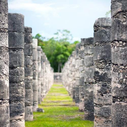 Entrada a Chichén Itzá