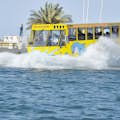 O Wonder Bus Dubai oferece uma aventura anfíbia no mar e na terra para você conhecer os pontos turísticos de Dubai de uma maneira maravilhosa.