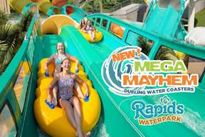 Mega Mayhem Dueling Water Coasters