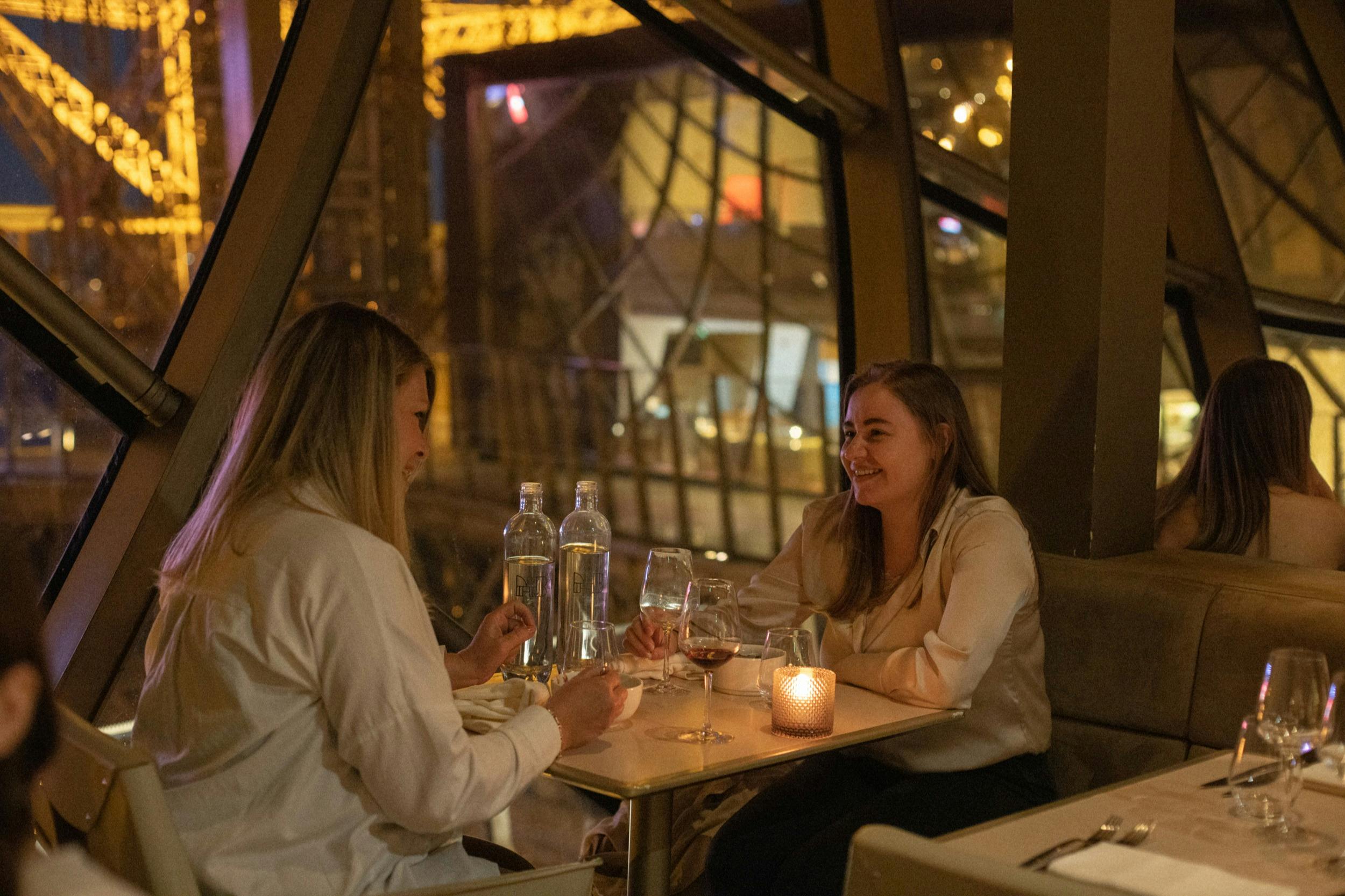 Paris: Eiffel Tower Dinner + River Cruise + Moulin Rouge Show with Transport