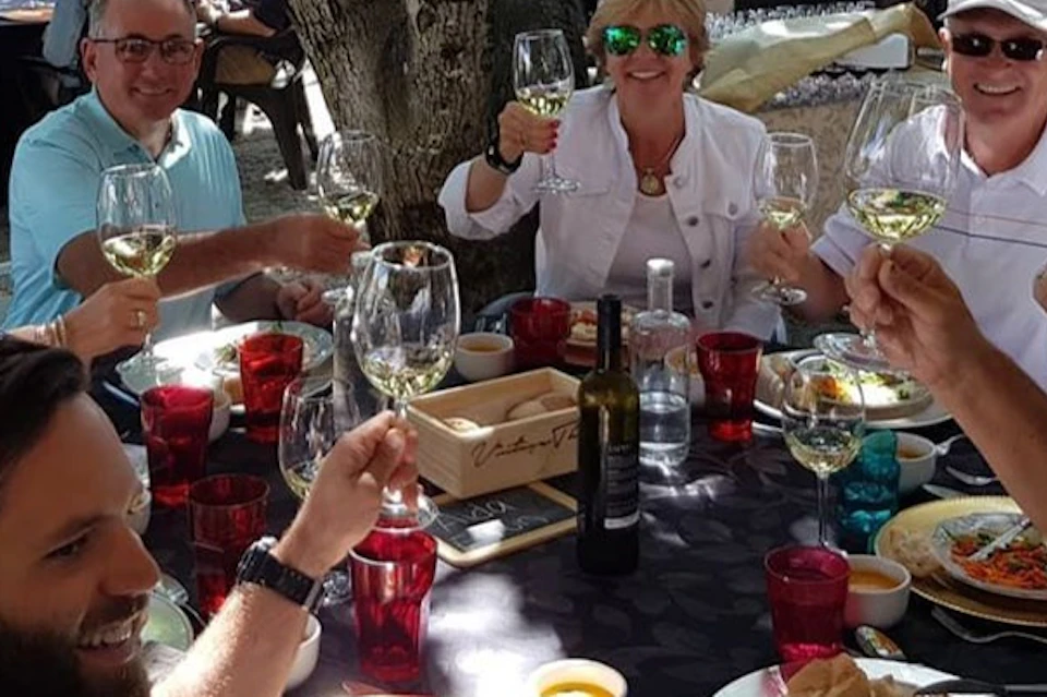Lunch at the vineyard