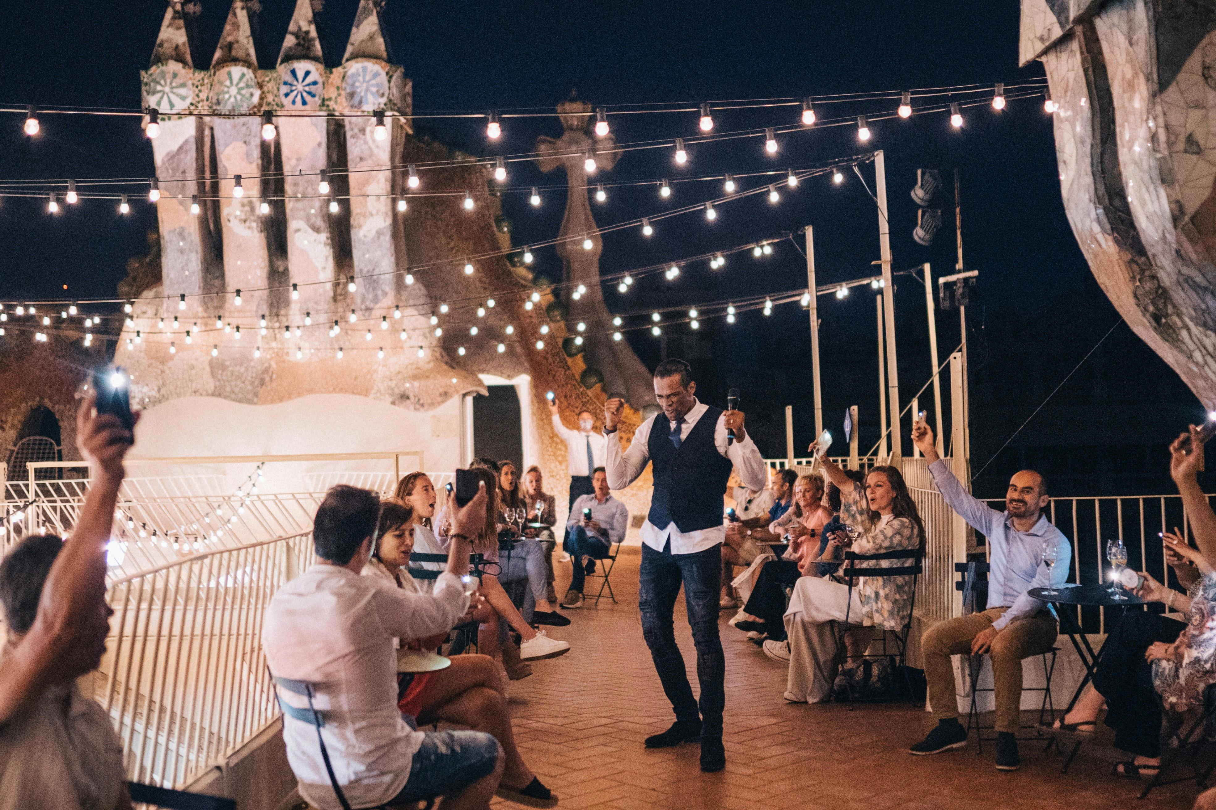 Casa Batlló Kouzelné noci živá hudba Barcelona