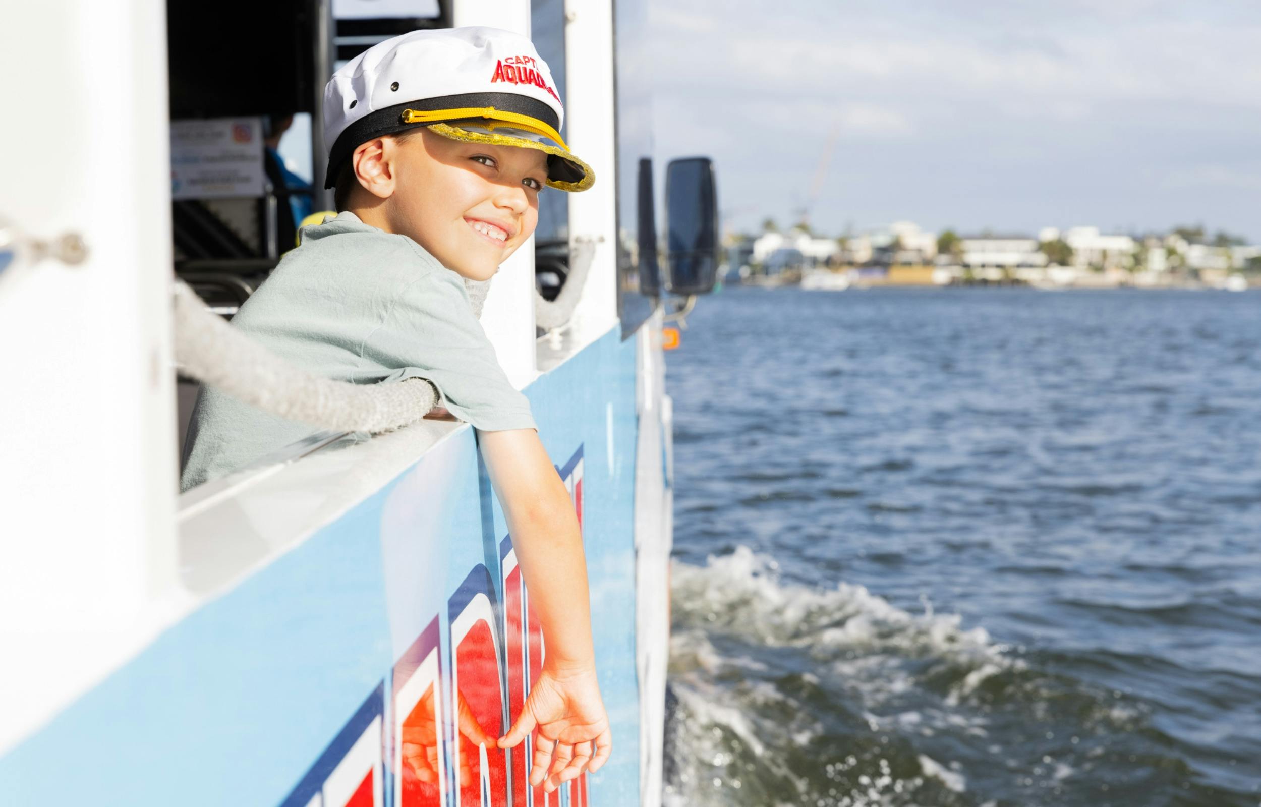 Aquaduck Safari: City Guided Tour + River Cruise Experience
