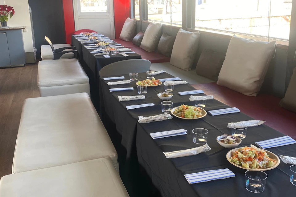 Catamaran lounge