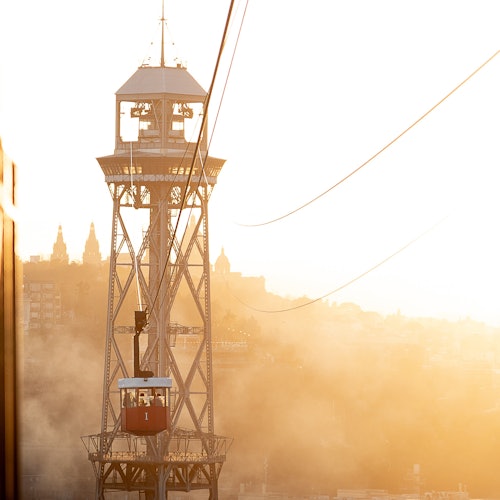 Barcelona: Guided E-bike Tour + Cable Car Ride + Sailing Experience