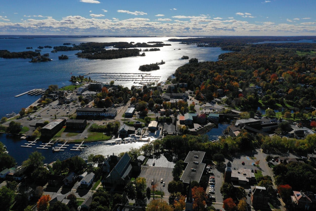 Η μαγευτική προκυμαία του Gananoque