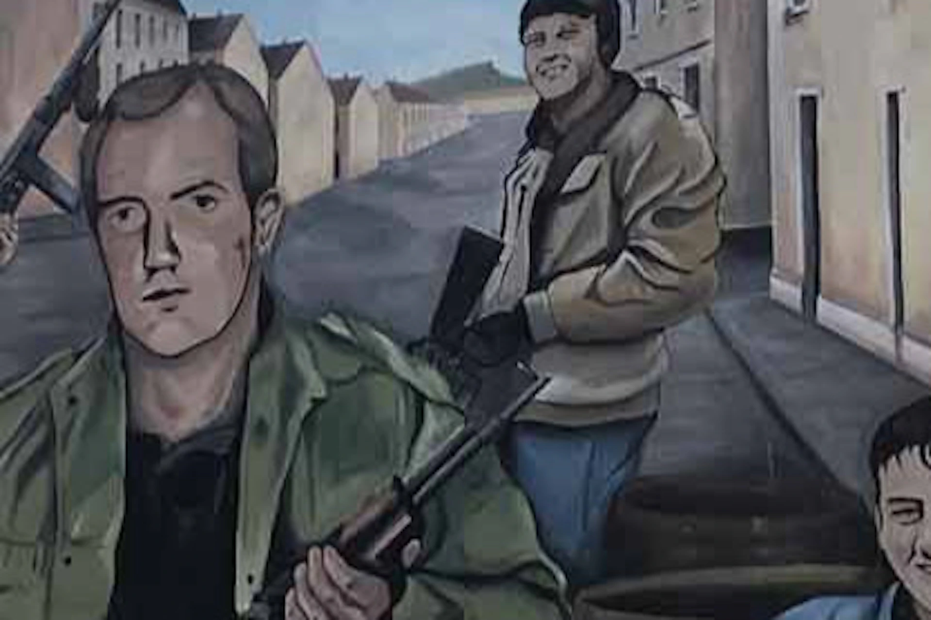 UVF Mural Shankill Road