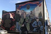 Murale dell'UVF a Shankill Road