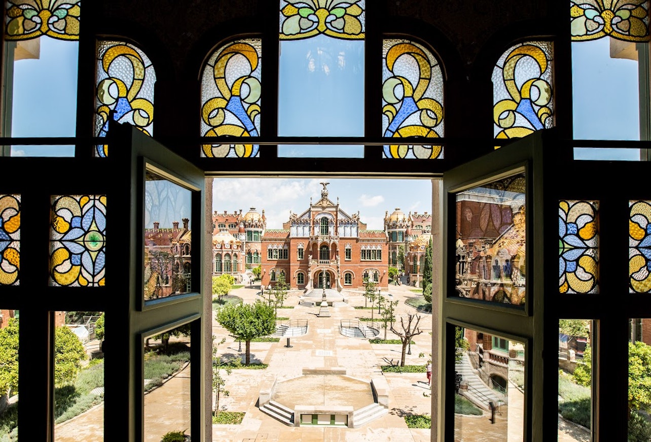Sant Pau Art Nouveau Site: Pular a Linha | Hospital Sant Pau - Acomodações em Barcelona