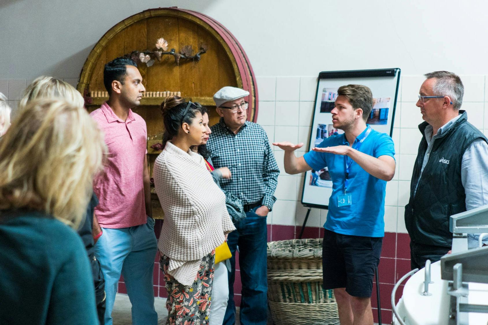 와인 프레스에서