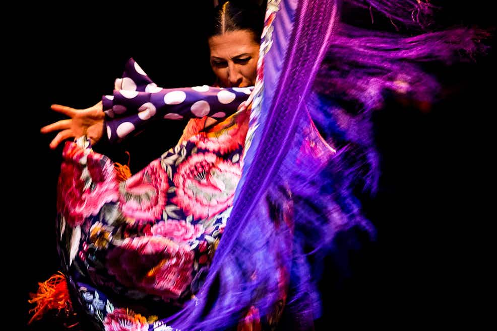 Espetaculo De Flamenco No Museu De Danca Flamenca