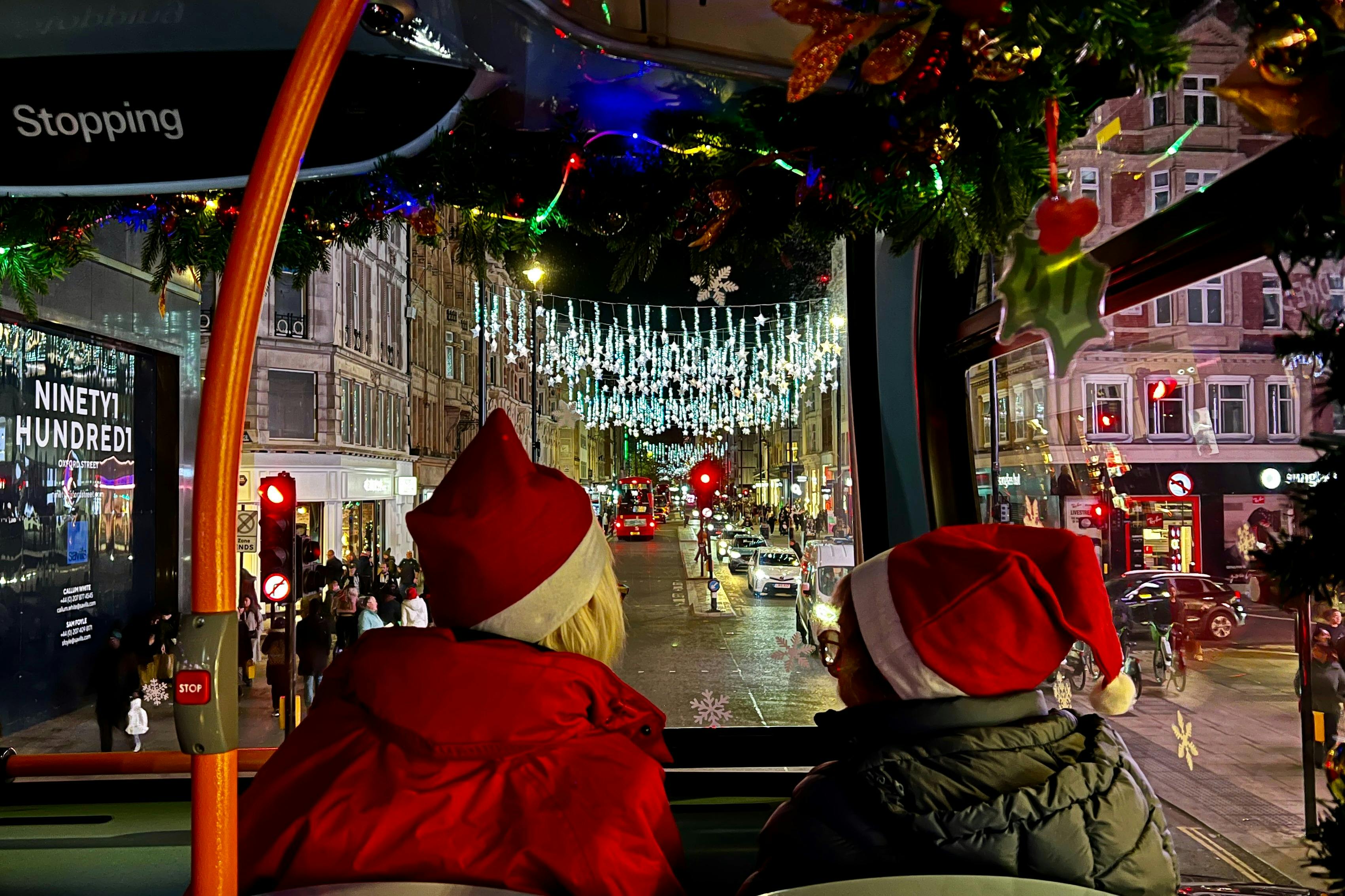 City Sightseeing London Christmas Lights Bus Tour