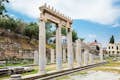 Romerske Agora af Athen
