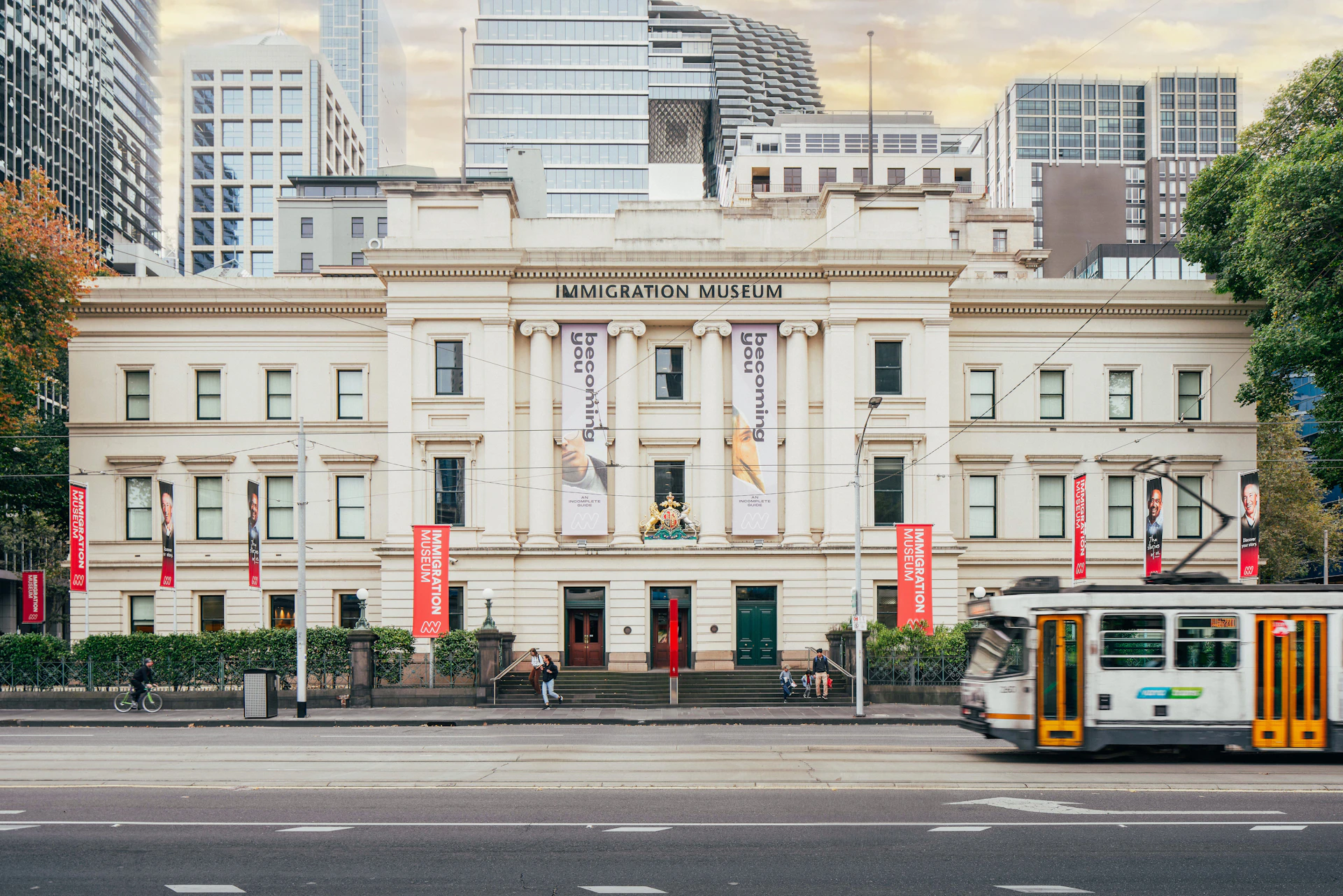 Front Entrance of Immigration Museum