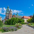 De binnenplaats van het kasteel Wawel