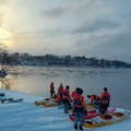 Excursion hivernale en kayak à Stockholm