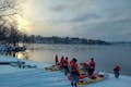 Winter Kayak Tour Stockholm