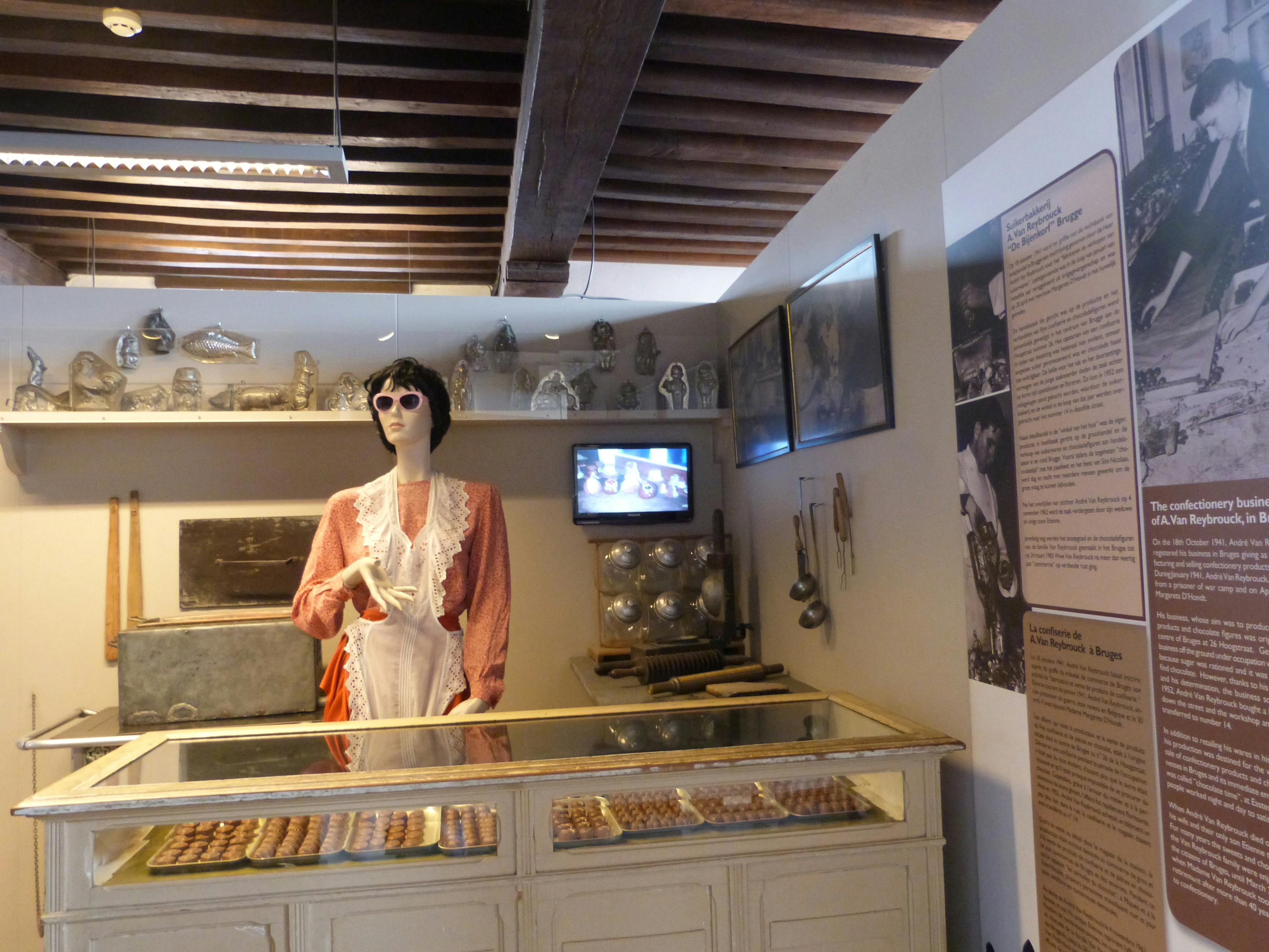 Брюгге музей шоколада