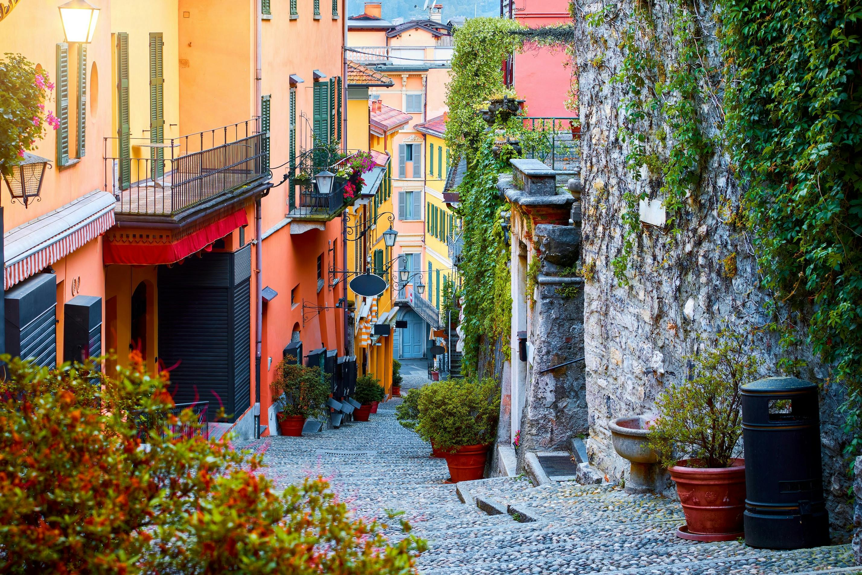 Małe uliczki Bellagio