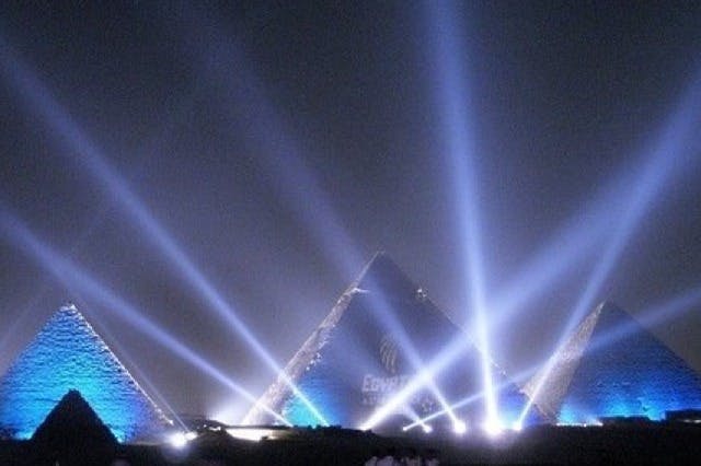 Sound and Light Show at the Giza Pyramids