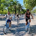 Cykeltur i Barcelona vid vattnet