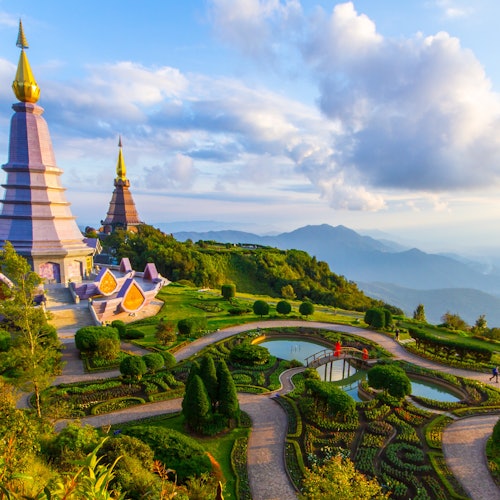 Parque Nacional de Doi Inthanon: Excursión de un día + transporte de ida y vuelta desde Chiang Mai