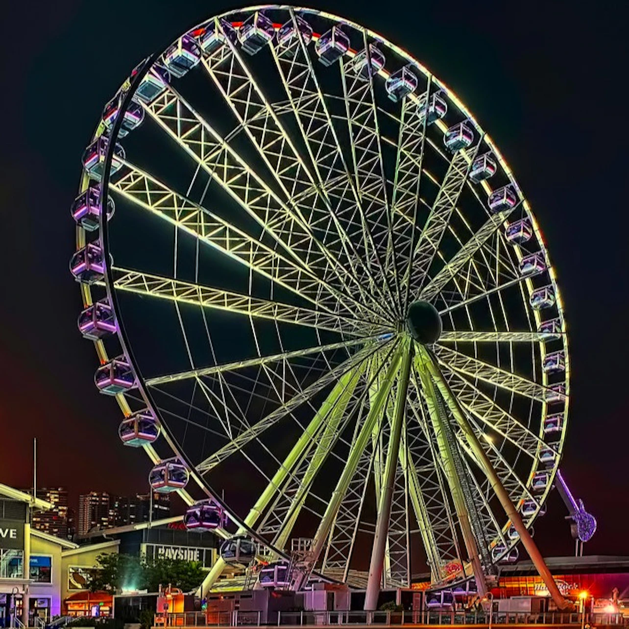 Ferris Wheel at Bayside.
