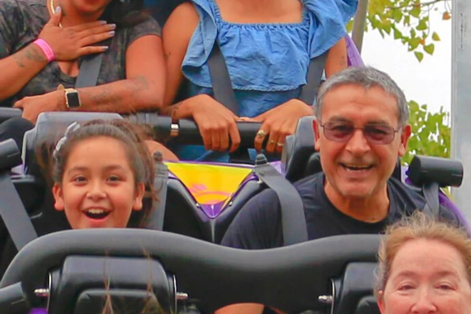 Find your need for speed on the Super Cyclone Roller Coaster