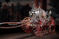 1870 Buckley & Merrit Hand Drawn Parade Wagon (chariot de parade à traction manuelle)