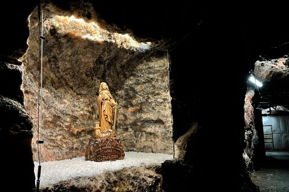 Santa Bárbara exhibition at the Loulé Rocksalt Mine