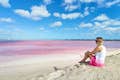 Tempo livre para fotografias em paisagens cor-de-rosa (Depende do tempo)