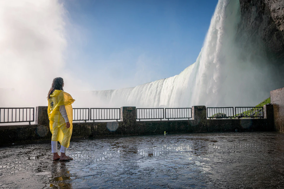 Exclusive First on the Boat Niagara Falls Tour & Journey Behind the Falls