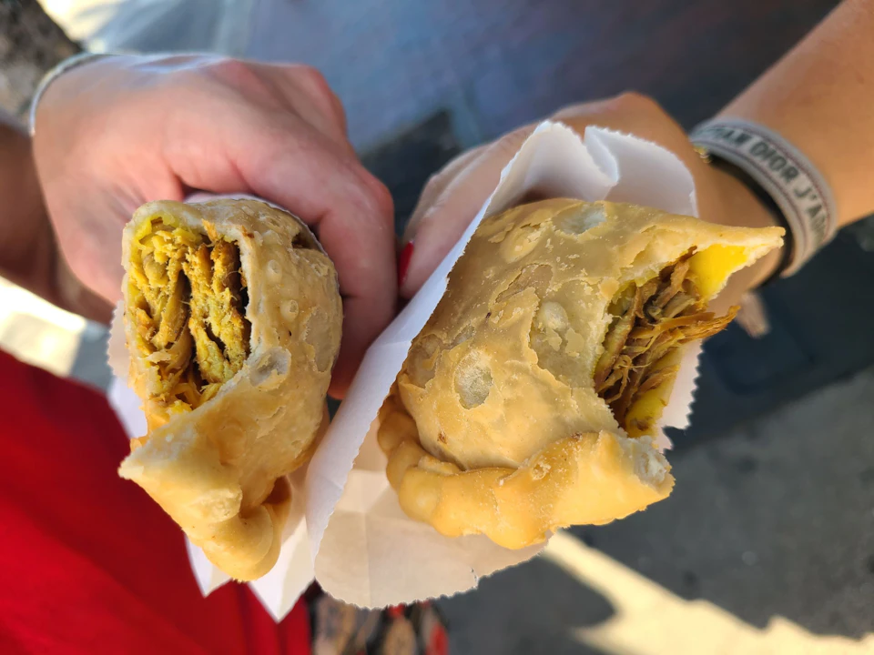 Tasting a whole Empanada