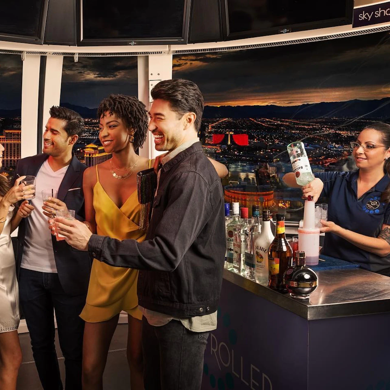LINQ High Roller: Happy Half-Hour Ticket in Las Vegas β Tiqets